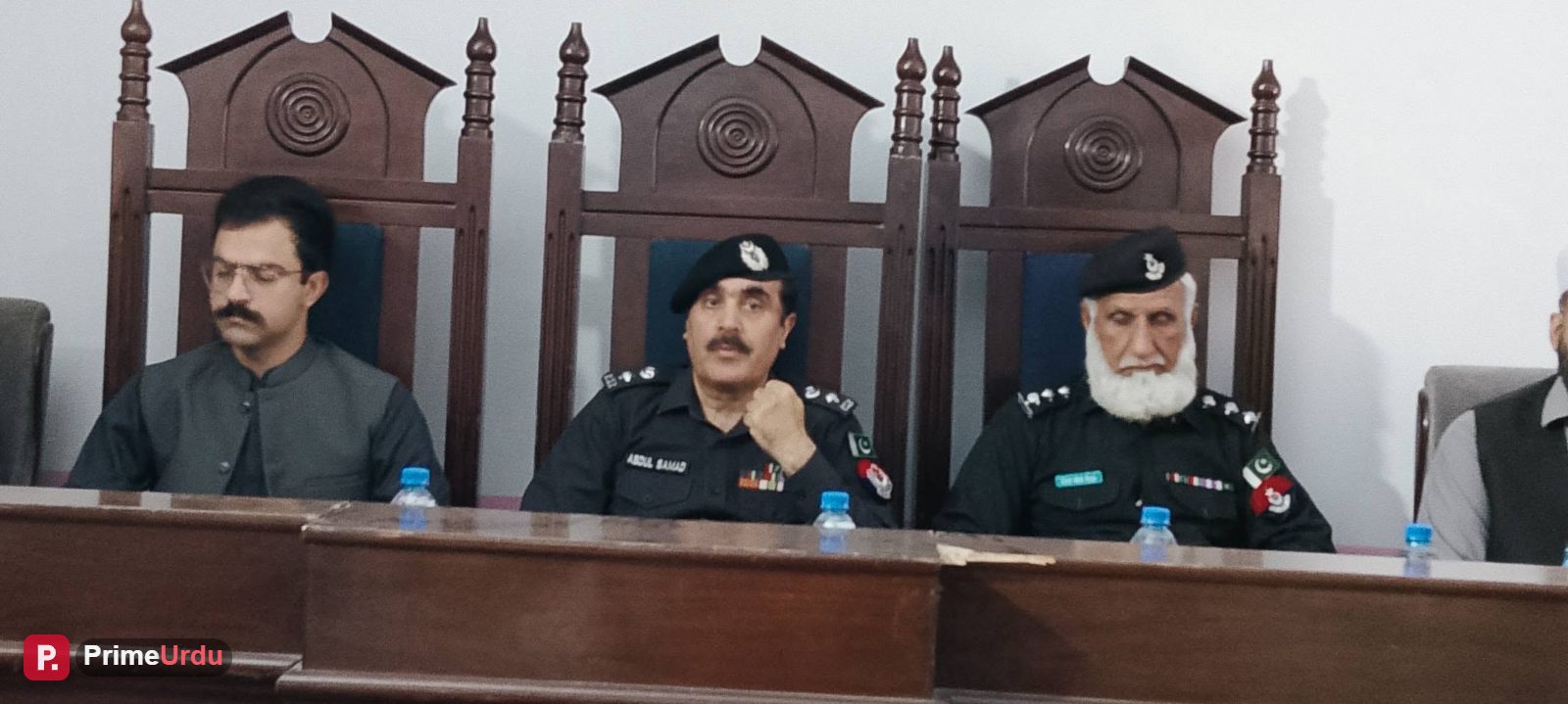 ٹانک میں امن و امان کی صورتحال پر ڈی پی او کی سربراہی میں جرگہ